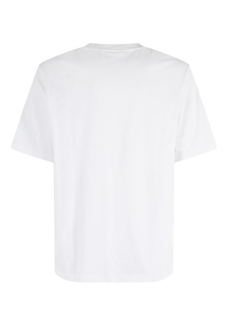 t-shirt mk pillar comfort uomo bianca MAISON KITSUNÉ | PM00115KJ7025P100
